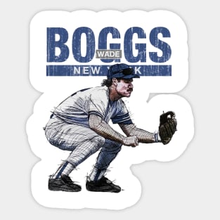 Wade Boggs New York Y Gold Glove Sticker